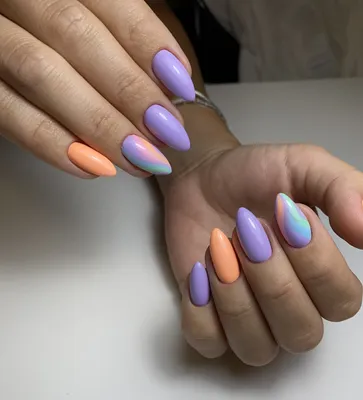 Идеи дизайна ногтей - фото,видео,уроки,маникюр! | Manicura de uñas, Uñas  stiletto cortas, Uñas elegantes y sencillas