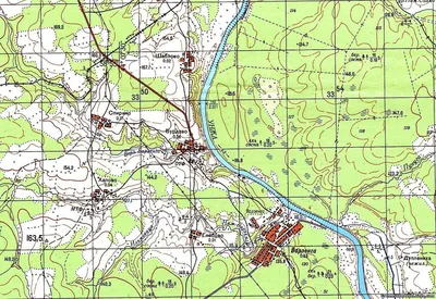 Что обозначают значки на топографической карте - 1 Апреля 2012 - Блог -  Кладоискатель