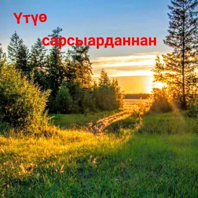 Үүммүт үтүө күнүнэн! | Үтүө сарсыарданан! | ВКонтакте