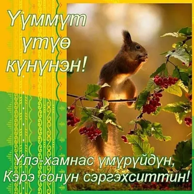 Үтүө күнүнэн картинки фотографии