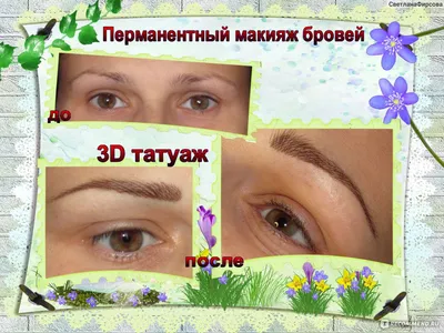 Картинка ужасного татуажа бровей: не откладывайте важные решения на потом
