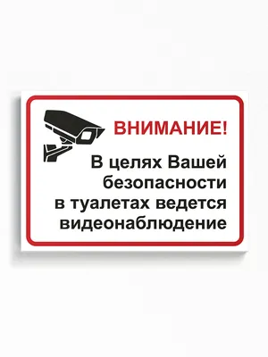 Табличка ОБНУЛИСЬ \"Внимание! В целях Вашей безопасности в туалетах ведется  видеонаблюдение\" A4, 29.7 см, 21 см - купить в интернет-магазине OZON по  выгодной цене (200565680)