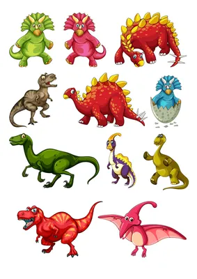 Купить картинки на капкейки Динозавры