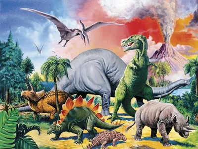 ⋗ Вафельная картинка Динозавры 7 купить в Украине ➛ CakeShop.com.ua