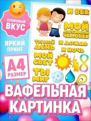 Вафельная картинка \"С Днем Рождения-36\" (А4) купить в Украине