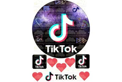 Купить картинку на торт TikTok