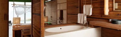Ванная комната в доме из клееного бруса | Строй Хауз | Дома из клееного  бруса | Дзен