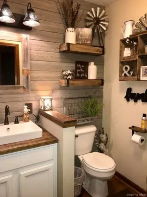 Идеи дизайна и декора ванной комнаты на даче