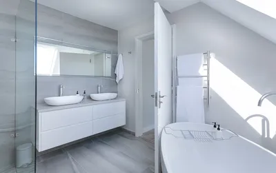 Ванная комната в частном доме: 60 фото дизайнов интерьеров | ivd.ru
