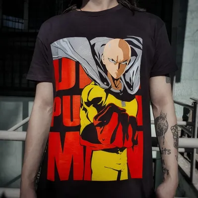 Футболка \"One-punch man\" Ванпанчмен (id 76080994), купить в Казахстане,  цена на Satu.kz