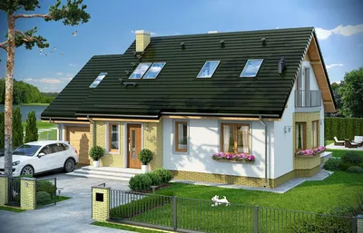 Дома из СИП панелей с плоской крышей: проекты, цены, фото - полезная  информация от компании Лидер
