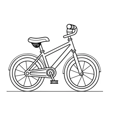 красочный маленький детский велосипед вектор или цветной рисунок  Иллюстрация вектора - иллюстрации насчитывающей дети, колесо: 160148610