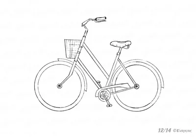 мальчик и девочка езда велосипеды искусство иллюстрации, рисунок мультфильм  велосипедов, счастливые дети, ребенок, фотография png | PNGEgg