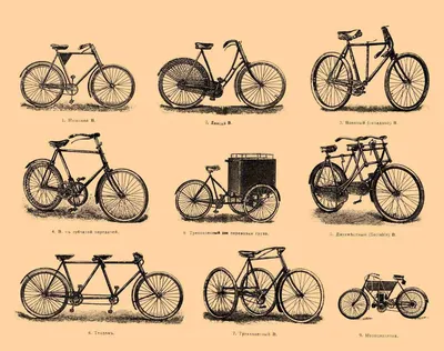 Велосипед рисунок простой (23 фото) » Рисунки для срисовки и не только