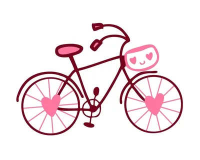 Велосипед нарисованный вручную Иллюстрация вектора - иллюстрации  насчитывающей ведущего, русско: 32321402