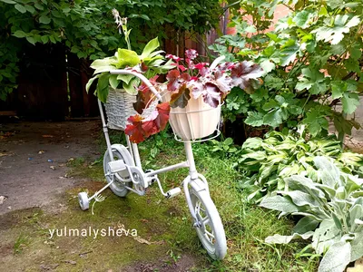 Декоративный велосипед для цветов в интернет-магазине на Ярмарке Мастеров |  Клумба, Санкт-Петербург - доставка по России. Товар продан.