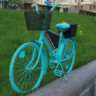 Декоративный велосипед клумба для цветов, арт объект Dymmi в  интернет-магазине Ярмарка Мастеров по цене 15000 ₽ – 92BSBBY | , Москва -  доставка по России