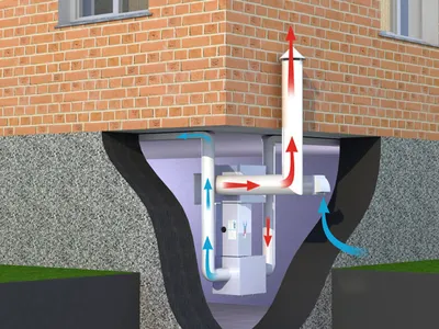 Вытяжная вентиляция в частном доме: принцип работы и рекомендации по  установке / Блог