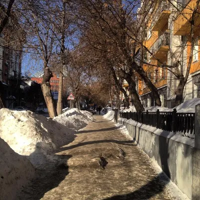 Фреска «Весна в городе»