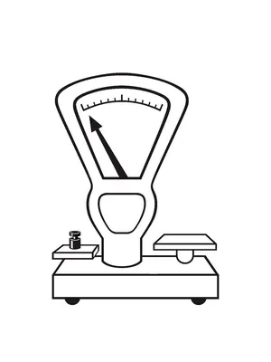 Картинка Весы для детей | RaskraskA4.ru