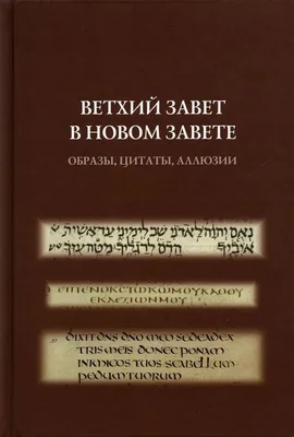 Ветхий Завет в Новом Завете: образы, цитаты, аллюзии - купить с доставкой  по выгодным ценам в интернет-магазине OZON (282389998)