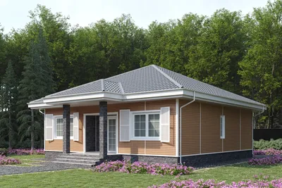 Проекты домов с плоской крышей - Сервисбуд