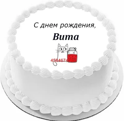 Картинка Вита с днем рождения (скачать бесплатно)