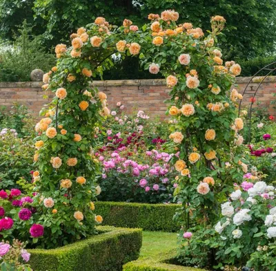 Как посадить плетистые розы, чтобы они цвели всё лето