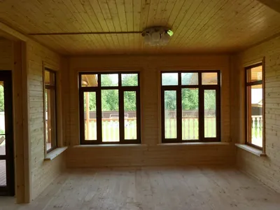 Внутренняя отделка дома из бревна | Варианты внутренней отделки деревянного  дома