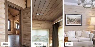 Внутренняя отделка деревянного дома | Смотреть 71 идеи на фото бесплатно
