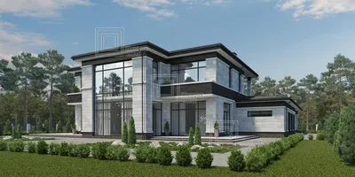 Проект дома в 2 полных этажа (красивый снаружи и комфортный внутри!) |  Arplans.ru - проекты домов | Дзен