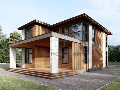 Двухэтажные дома в 2023: проекты, цены, фото, отзывы владельцев — Barn  House Project