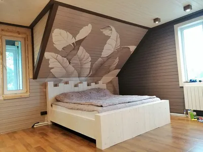 Услуги покраски стен деревянного дома внутри: цена за м2