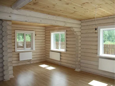 Все о покраске внутрених помещений деревянного дома