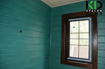 Внутренняя покраска деревянного дома от Красим Дома с гарантией