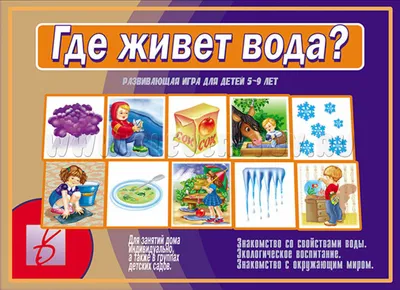 Предметно-развивающая среда руками детей. Плакат «Круговорот воды в природе»  (17 фото). Воспитателям детских садов, школьным учителям и педагогам -  Маам.ру