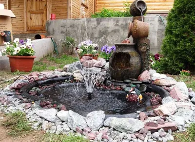 Декоративный пруд: как сделать водоём на даче своими руками — Roomble.com