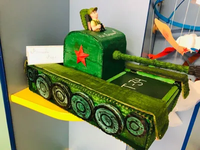 Выставка поделок \"Военная техника\" - 8 Мая 2020 - Детский сад \"Золотой  ключик\" г.Бодайбо