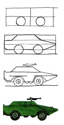 Учим Виды Военных машин. Армейский Грузовик, Внедорожник, Танк - YouTube