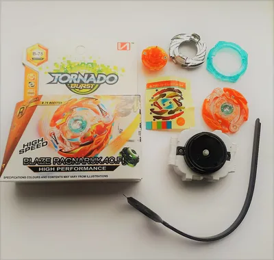 BEYBLADE BURST GOD \"Blaze Ragnurak .4C.FL (B-75)\" 3 сезон (ID#690523670),  цена: 165 ₴, купить на Prom.ua