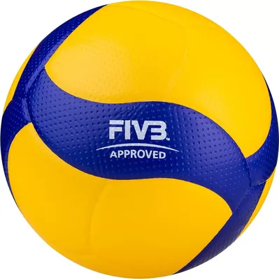 Волейбольный мяч Mikasa V300W №5 blue/yellow - купить в Москве, цены на  Мегамаркет