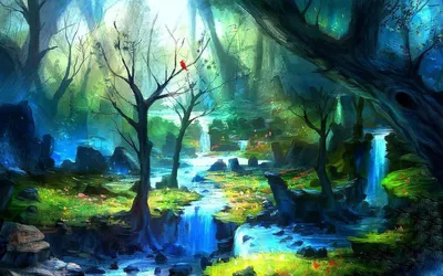 Темный волшебный лес (44 фото) - красивые фото