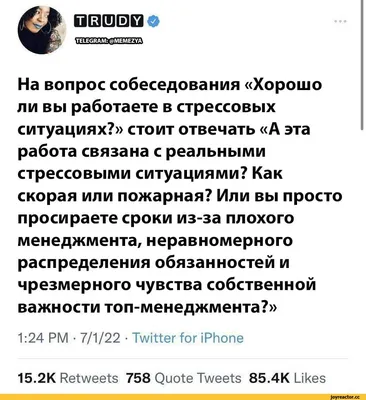 QGHSQQO iTELEGRAMT@MEMEZY/v На вопрос собеседования «Хорошо ли вы работаете  в стрессовых ситуация / твиттер :: планктоно проблемы :: интернет / смешные  картинки и другие приколы: комиксы, гиф анимация, видео, лучший  интеллектуальный юмор.