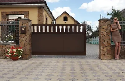 Какие въездные ворота лучше установить на дачном участке? - Компания Дорос,  Екатеринбург