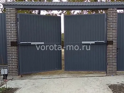 Распашные ворота для дачи 2200x3200 в Москве - купить по цене 42188 р