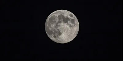 Какая Луна больше — у горизонта или в зените? | Пикабу