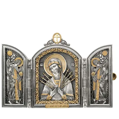 Икона Божией Матери Донская «Умиление\". 14 век