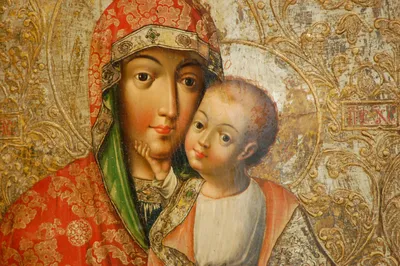 Икона Божией Матери «Одигитрия» Югская (1615) в 2023 г | Православные иконы,  Христианские картинки, Дева