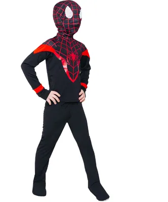 Детский карнавальный костюм Человек-паук: рубашка, брюки, перчатки, маска  (Россия) купить в Владивостоке