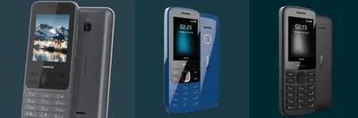 Nokia показала новейшие кнопочные телефоны